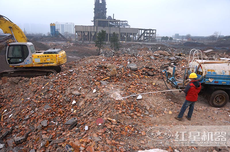 小型建筑垃圾處理廠賺錢嗎？用什么破碎機好？