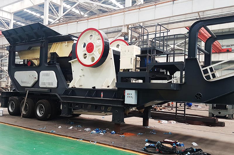 車載流動破碎石仔機，一體式作業(yè)，碎石更輕松