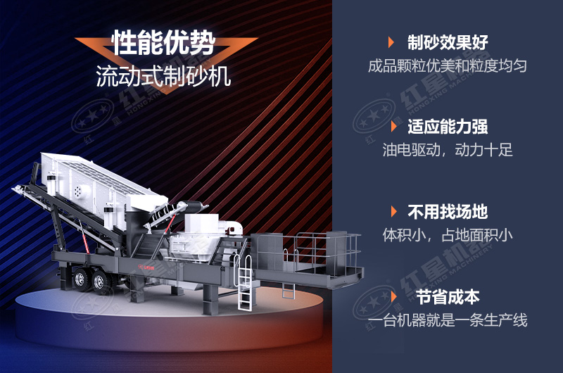 流動制砂機制砂效果好，優(yōu)勢多